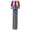 3PCS Titanium Alloy Bike  Stem Bolts Hex Tapered Head Bicycle Disc Brake Screws  Bike Maintenance