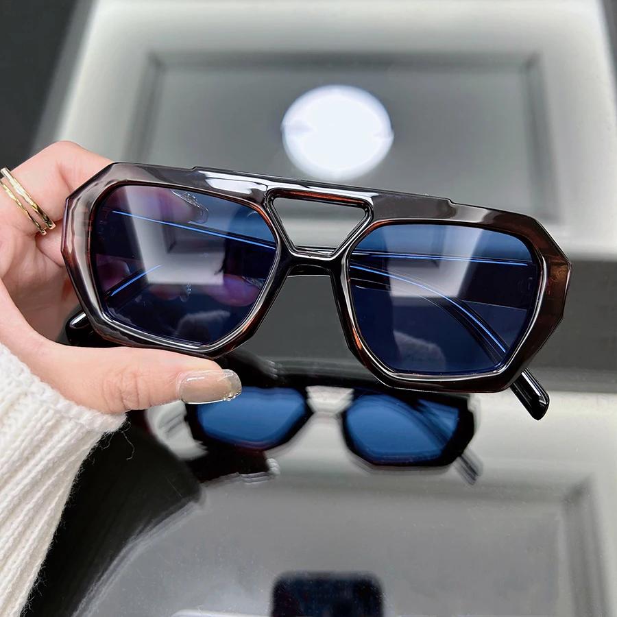 Retro Square Sonnenbrille Damen Herren Designer Vintage Sonnenbrille Weiblich Männlich Mode Shades Spiegel Punk Outdoor