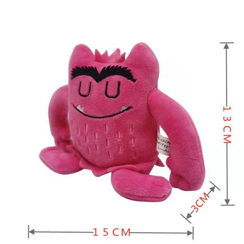 Monster The Color Colour Plush Doll Kids Baby Appease Emotion Stuffed Plushie