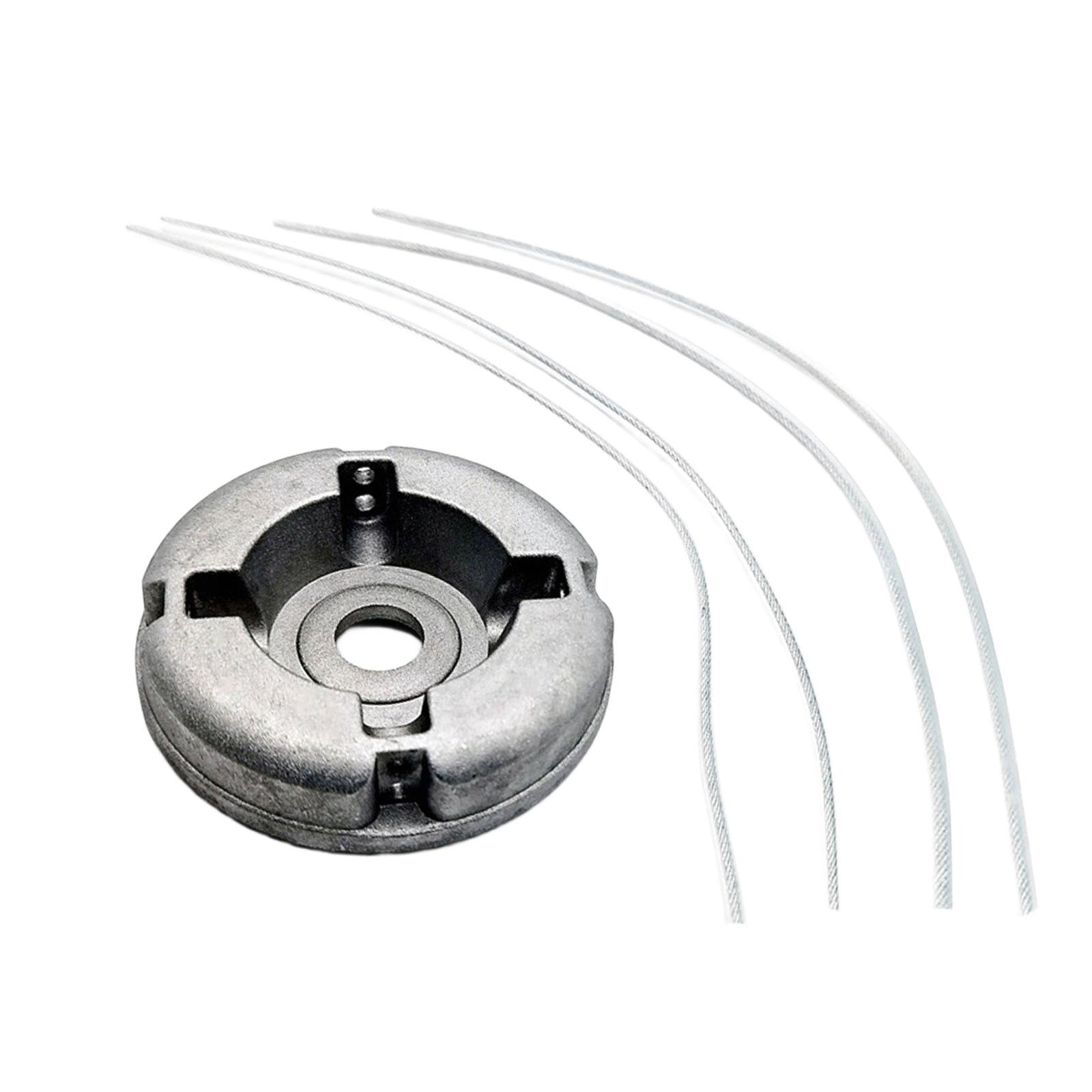 

Trimmer Head Fit for Grass Trimmer Spool Weeding Eater String Lawns Mower Trimmer Head Replacement with Mowing Line