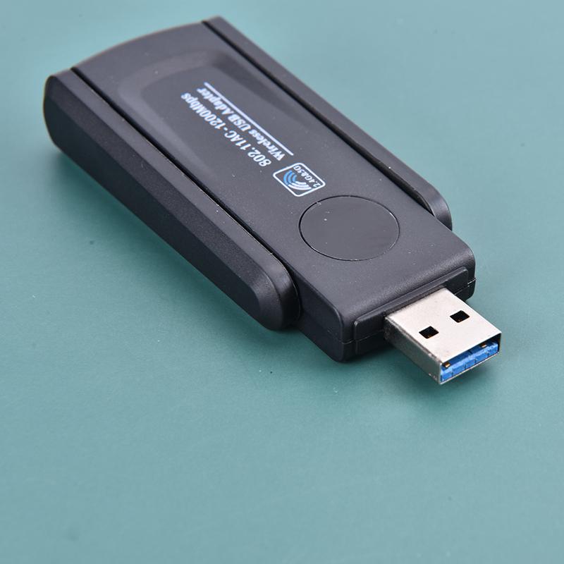 USB 3.0 1200Mbps WLAN-Adapter Dualband 5Ghz 2,4Ghz 802.11Ac WLAN-Antenne