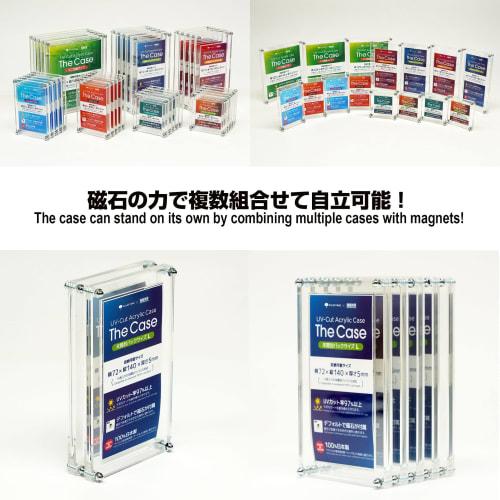 Hakoniwa Giken The Case, Unopened Pack Size L, UV-Cut Acrylic Case for Trading Card Games