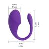APP Control Silicone Jumping Egg Vibrator, Vaginal Anal G-spot Stimulator, Vibrating Toy, Female Couple Adult Sexy Sex Toys