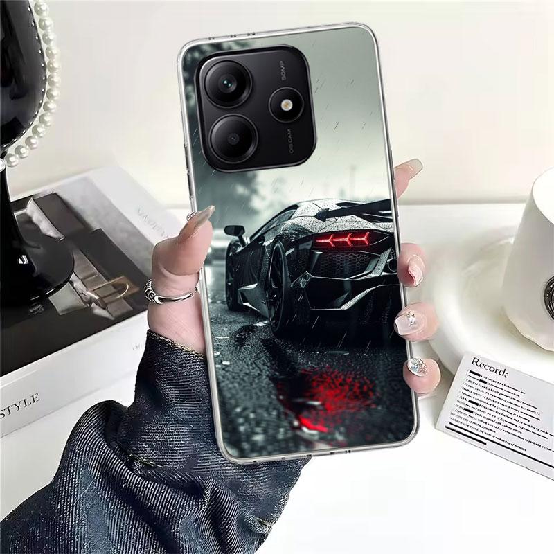 Cool Male Men Sports Cars Soft Phone Case For Xiaomi Redmi Note 15 14 14S 13 12 Pro Plus 12S 11 11S 11E 10 10S 11T 5G Fundas Coq