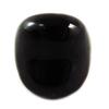 Black Jade 'Mineralia' Designer Ring - 30mm