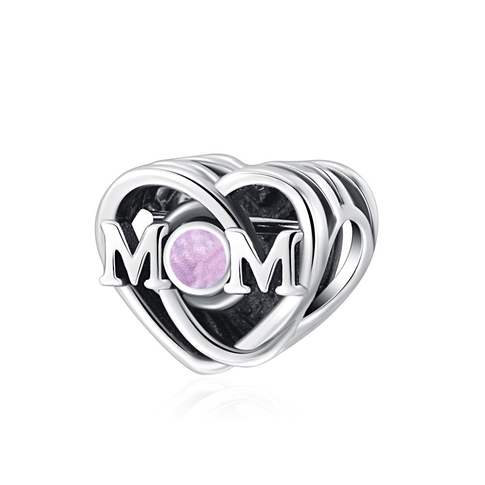 

Copper Diamond Studded Romantic Heart Shaped Pendant Suitable For Diy Bracelets Exquisite Women S Jewelry Gifts