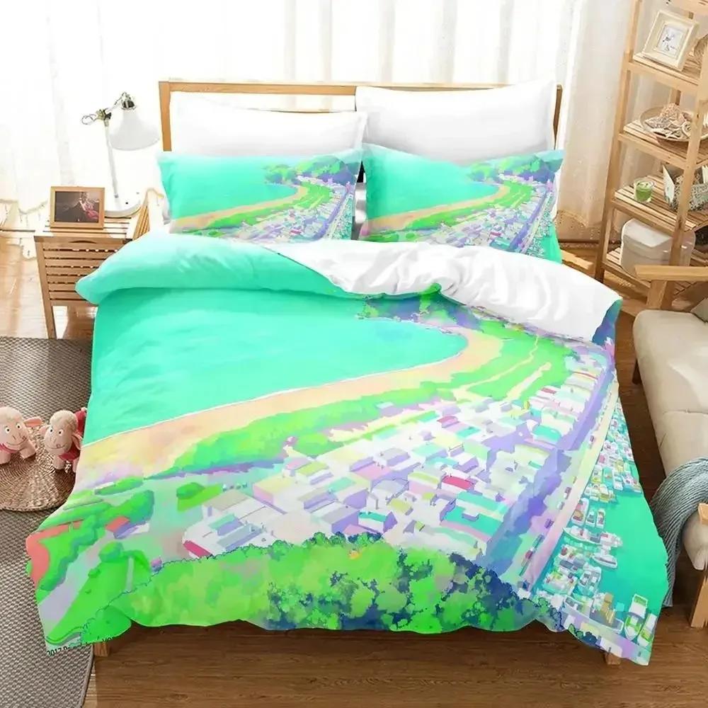 Comforter Game Voez Bedding Set Single Twin Full Queen King Size Bed Set Adult Kid Bedroom S 3D Print Anime Bed