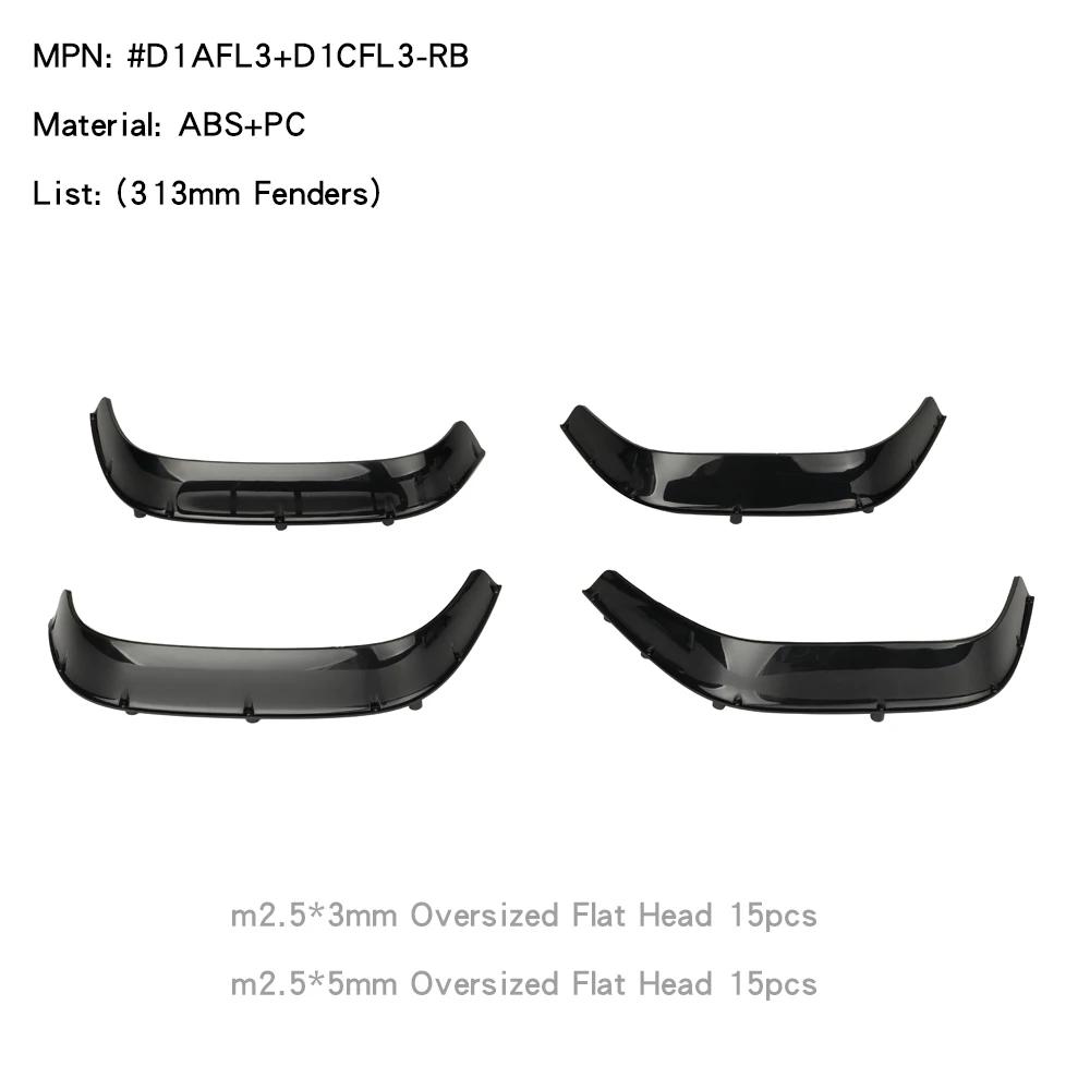 Plastic Simulation 324/313mm 5 Doors Monocoque Car Shell for 1/10 RC Crawler Car Traxxas TRX4 Defender RD110 Wagon Diy Parts
