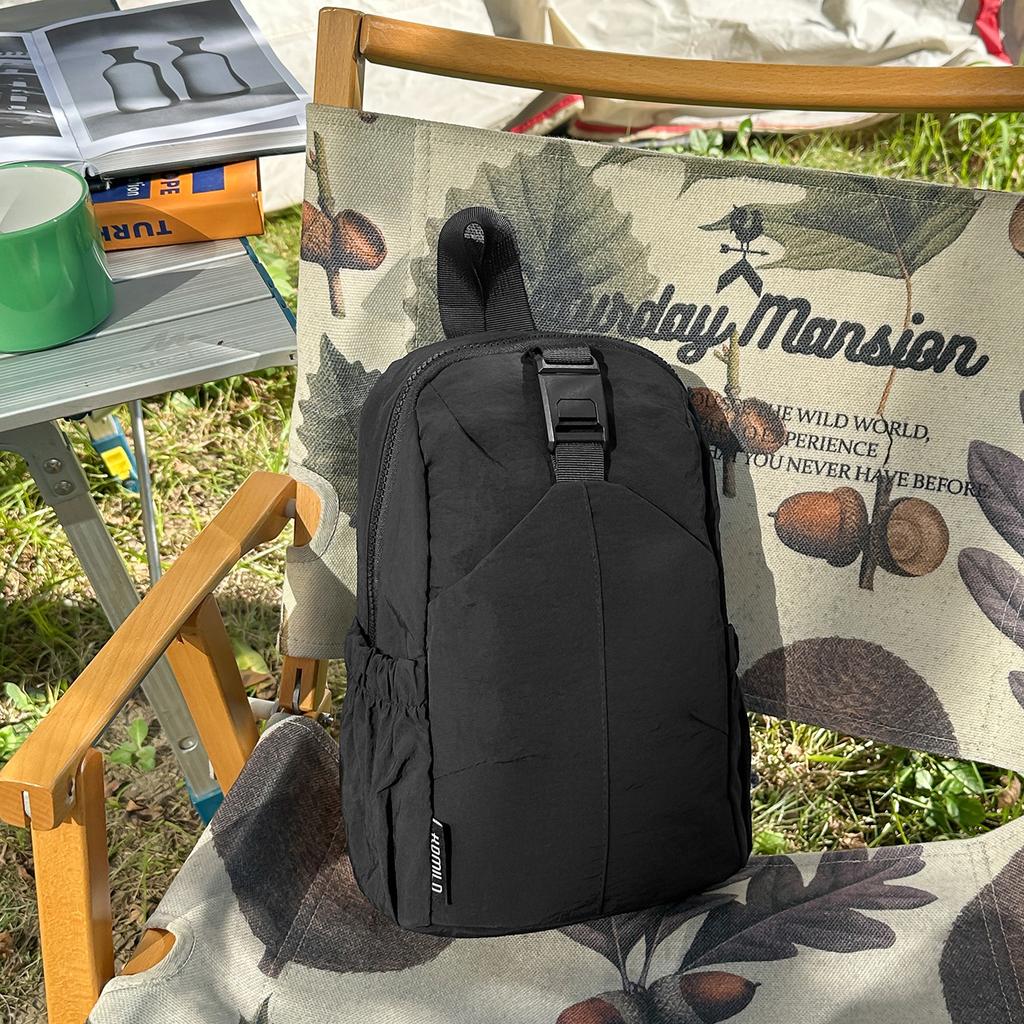 Schoolbag Multi-purpose Outdoor Sports Small Backpack Unisex Water-proof Small Crossbody Breast Bag Cycling Bag Mountaineering Backpack