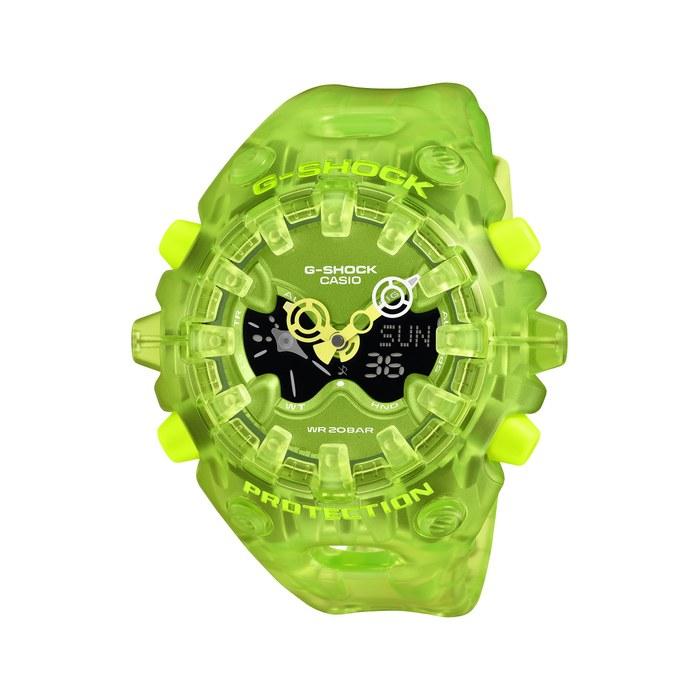 [Casio] G-Shock GA-V01SKE-3AJF Men s Watch, Green Skeleton