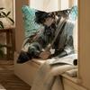 Cool Qiuyuan W-Wuthering Waves-MT Pillow Case Printing Pillowcase Living Room Sofa Cushion Cover Bedroom Room Decor