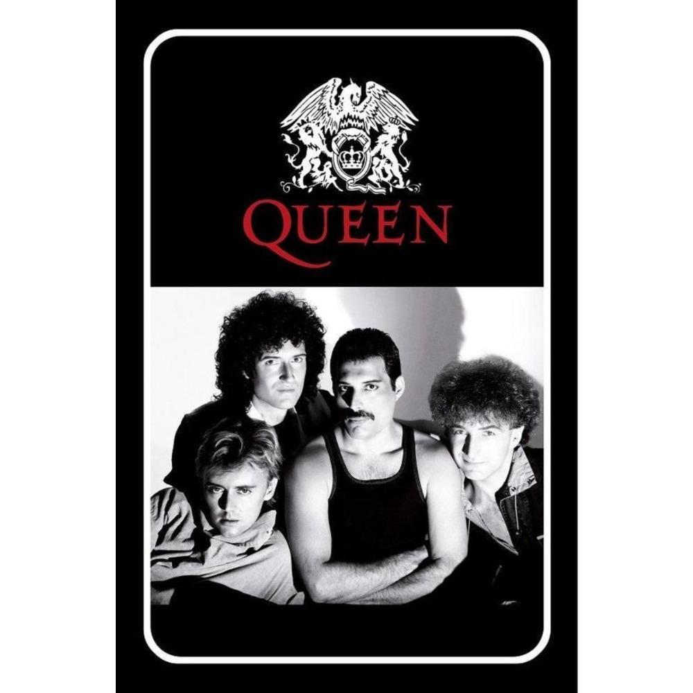 

Металлический настенный декор группы Queen, Ручная работа, 3D жестяное искусство для гостиной, спальни, музыкальной студии