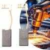 2PCS Power Tool Carbon Brushes For GBH5400 GBH5-38 X GSH38 8 GSH88X A69 Electric Drill Motor Carbon Brushes Spare Parts