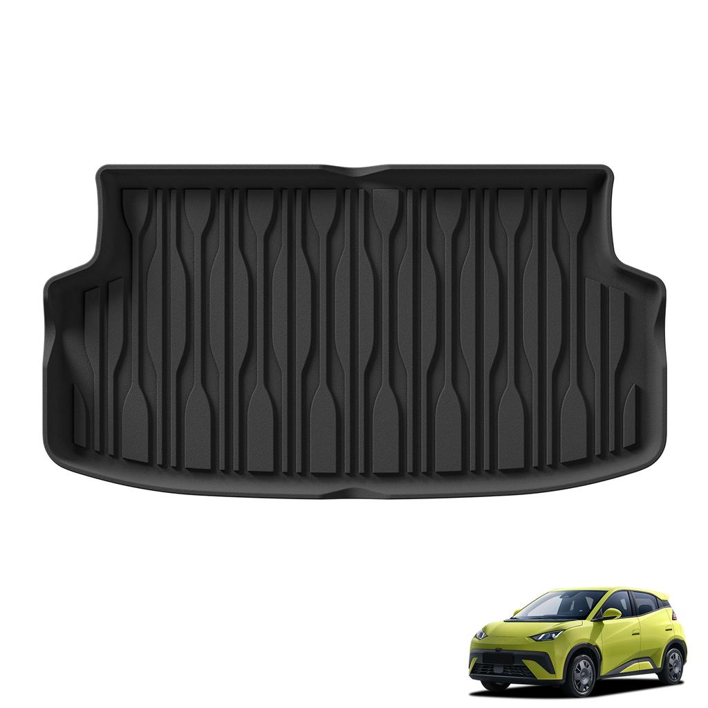 Left/Right Drive for BYD ATTO1 SEAGULL 2026 Car Floor Mats Cargo Liner Trunk Pad Backrest Liner TPE Foot Mat All Weather Black