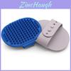 Silicone Pet Bathing Brush Short Hair Dog Rubbing Glove Cat Massage Brush Tpr Material Multiple Colors