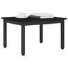 Coffee Table Black Oak Effect 60 X 50 X 36 Cm Engineered Wood