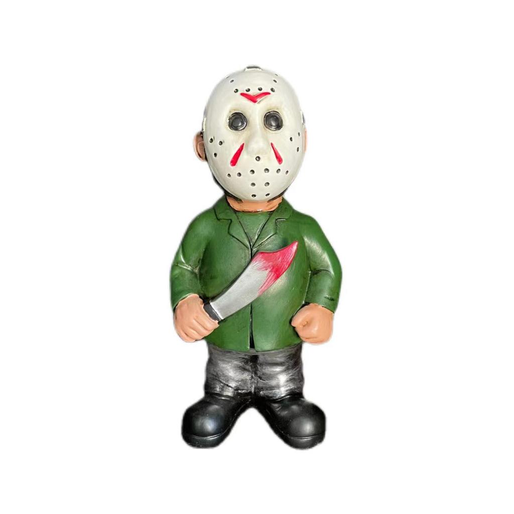 Ozdoby na Halloween, Dekorácie Postáv z Filmového Hororu, Kreatívne ozdoby, Remeselné Remeslá zo Živice Dekorácia Dekorácie Na Stôl