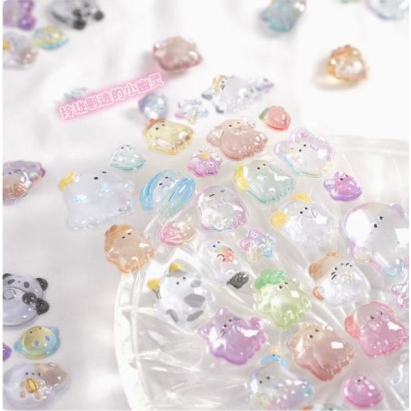 2026 Hot New 3D Embossed Fun Acrylic Diamond Stickers for Children's DIY Decorative Embossed Fun Stickers