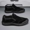 Summer men's shoes 2025 new versatile men's breathable mesh running sneakers trendy casual dad shoes