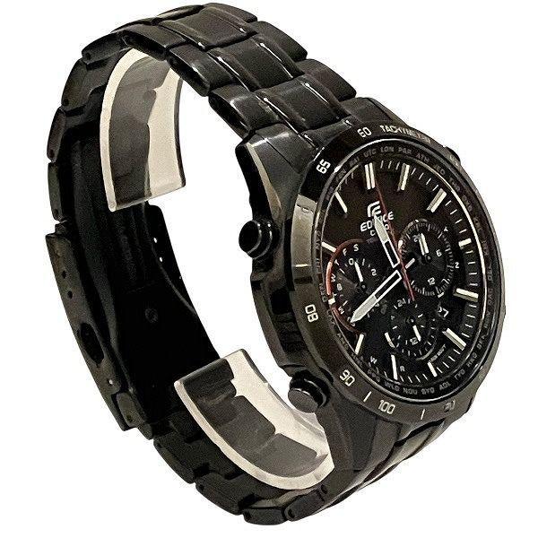 Used Casio Edifice EQW-T650 Radio Solar Watch Men's