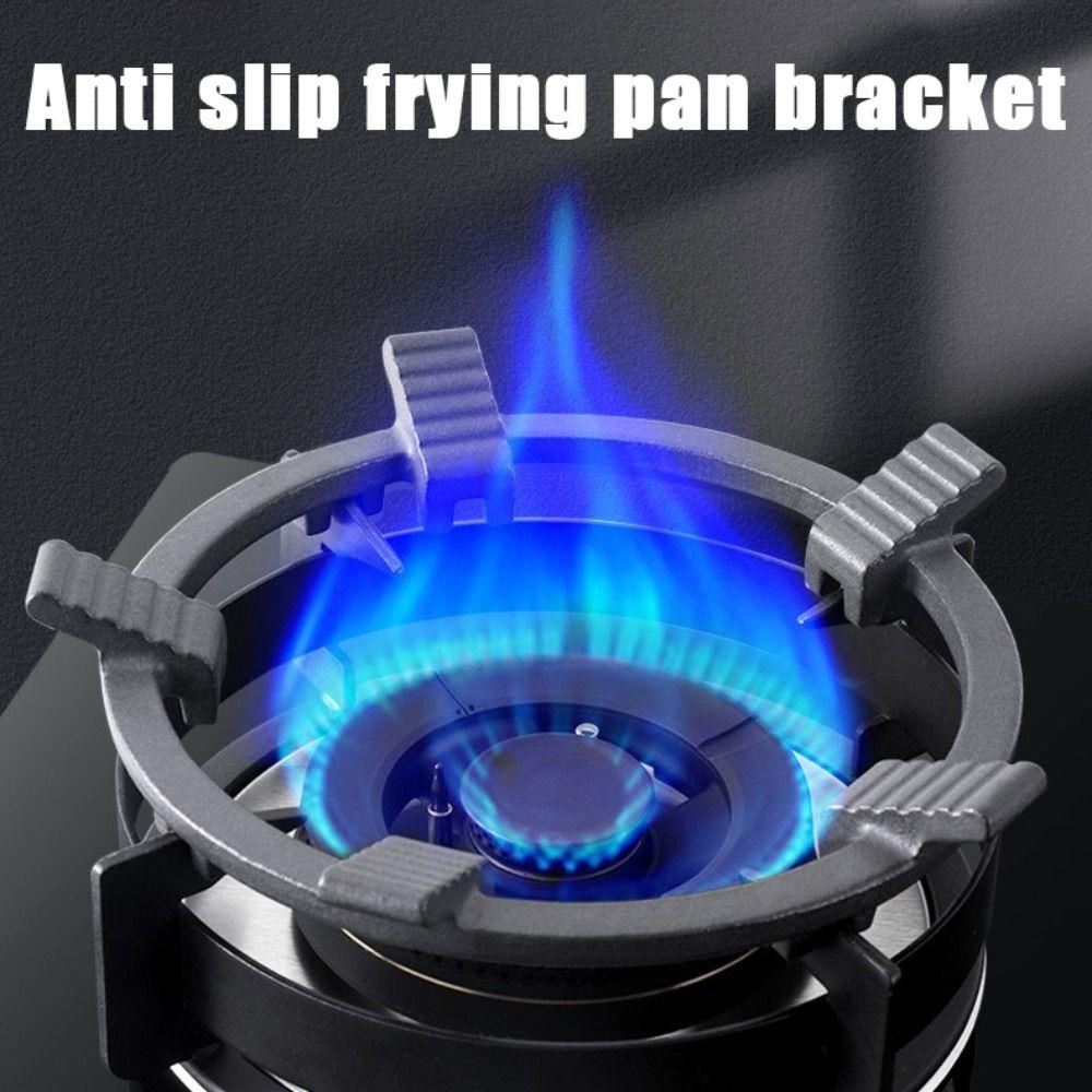 Non Slip Wok Pan Support Uniform Heat Conduction Stove Trivets Gas Stove Bracket  Gas Cooker