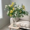 Artificial Flowers Leaves Simulated Green Plant Floral Art Wedding Scene Decor Fake Plants Flower Arrangement Home Decoration