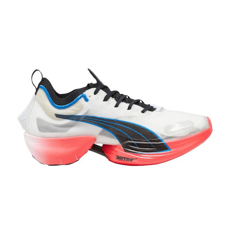 Puma Fast-R Nitro Elite White Fire Orchid Women Sneakers 376311-05