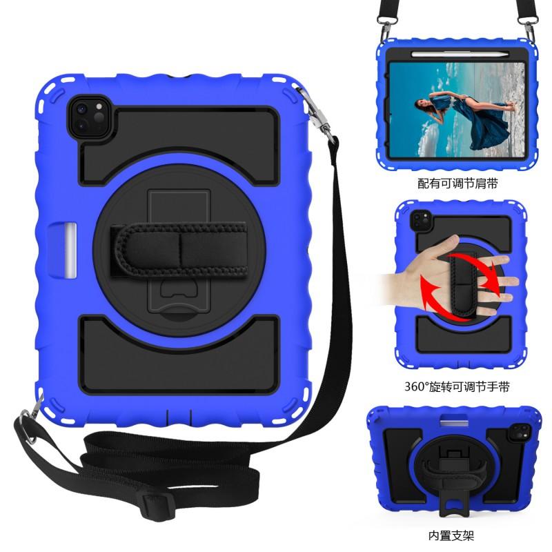 Silicone Shockproof Case IPad Pro 11 Inch With Rotating Stand Full Coverage Protective Cover Moms Students
