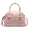 Textured Korean Glossy Handbag 2025 New Niche Design Boston Bag Casual Commuter Women's Messenger Bag