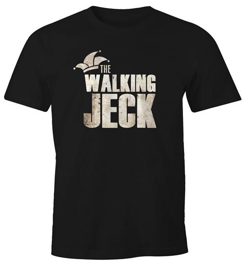 Men's T-Shirt The Walking Jeck 2 Carnival Mardi Gras Jecken Fools 2 Fun Shirt-