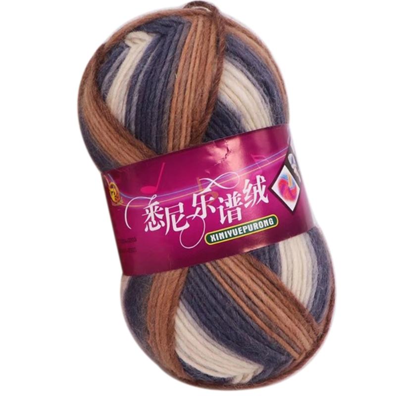 Rainbow Wool Yarn Bundle for Crafting Create Beautiful Scarves, Hats, and More