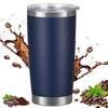 SHEEHO Vacuum Insulated Tumbler, 600ml/20oz, Coffee Mug, Insulated Coffee Mug, Stainless Steel Tumbler with Lid, Coffee Cup, Car Tumbler, Keeps Warm F