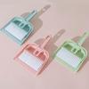 Plus Nao Mini Broom Dustpan 2 Piece Set Hanging Broom Dustpan Care Indoor Cleaning Goods Cleaning Compact Multifunctional Pet Desk - Pink