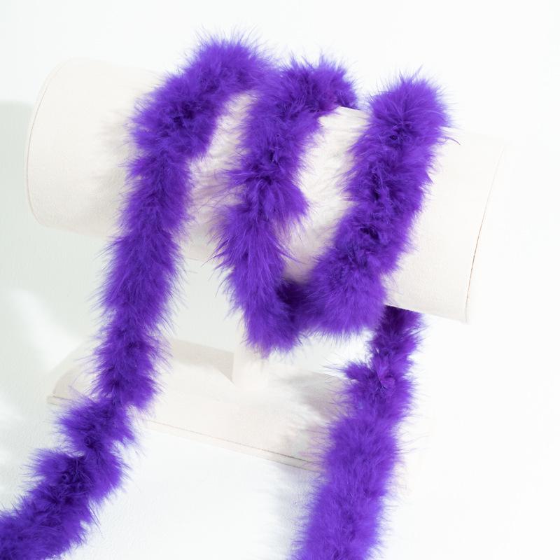 Colorful Turkey Feather Strips for Crafts and Decorations