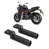 1 Pair Motorcycle Foot Pegs CNC T6063 Aluminum Alloy Anodized   Replacement For     252R 2021‑2022