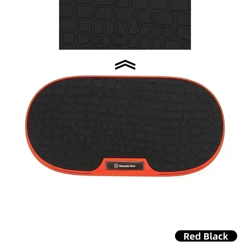 WUGL8 Car Dashboard Anti-slip Sticky Mat PVC Phone Anti-slip Storage Pad For Mercedes Benz AMG W204W205 W203 W211 W201 W210 W108 W124