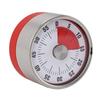 Mechanical Countdown Timer 60 Minute Magnetic Stainless Steel Visual Kitchen Timer for Cooking Kids