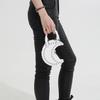 Moon Shape Rivet Chain Bag Women's Handbag