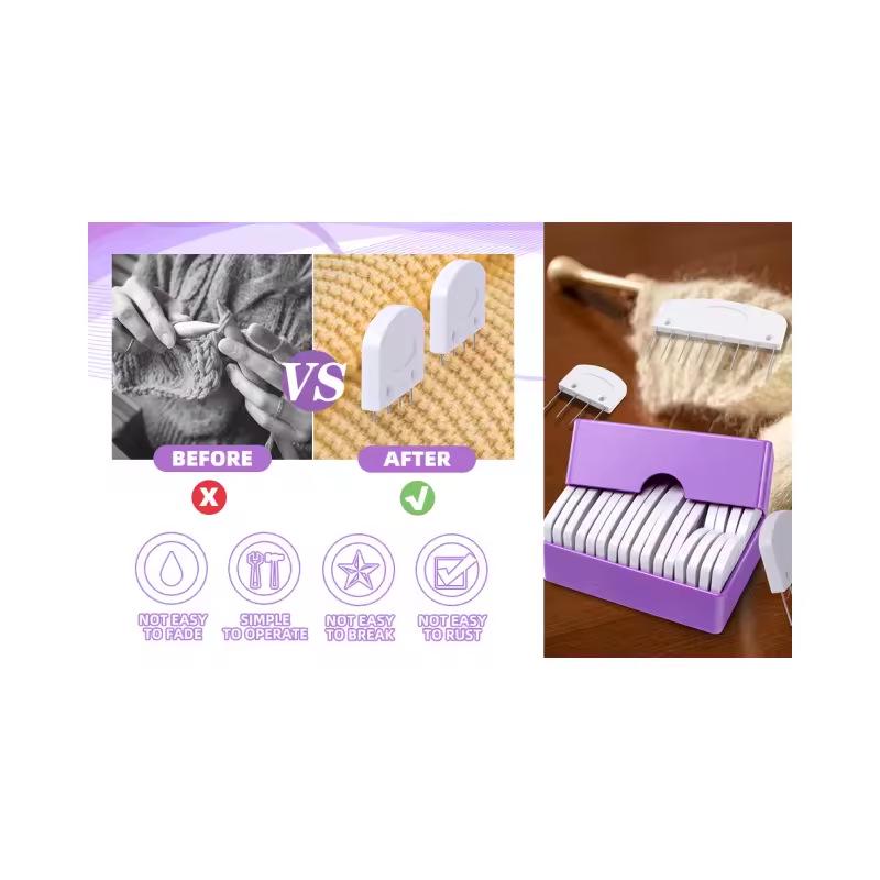 T-Shaped Stainless Steel Needle Shaping Tool for DIY Sweater Knitting