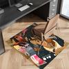1pc Juice WRLD Print Area Rug - Soft, Washable Non-Slip Indoor Mat for Office Chairs, Living Room, Home Office Decorative Rug