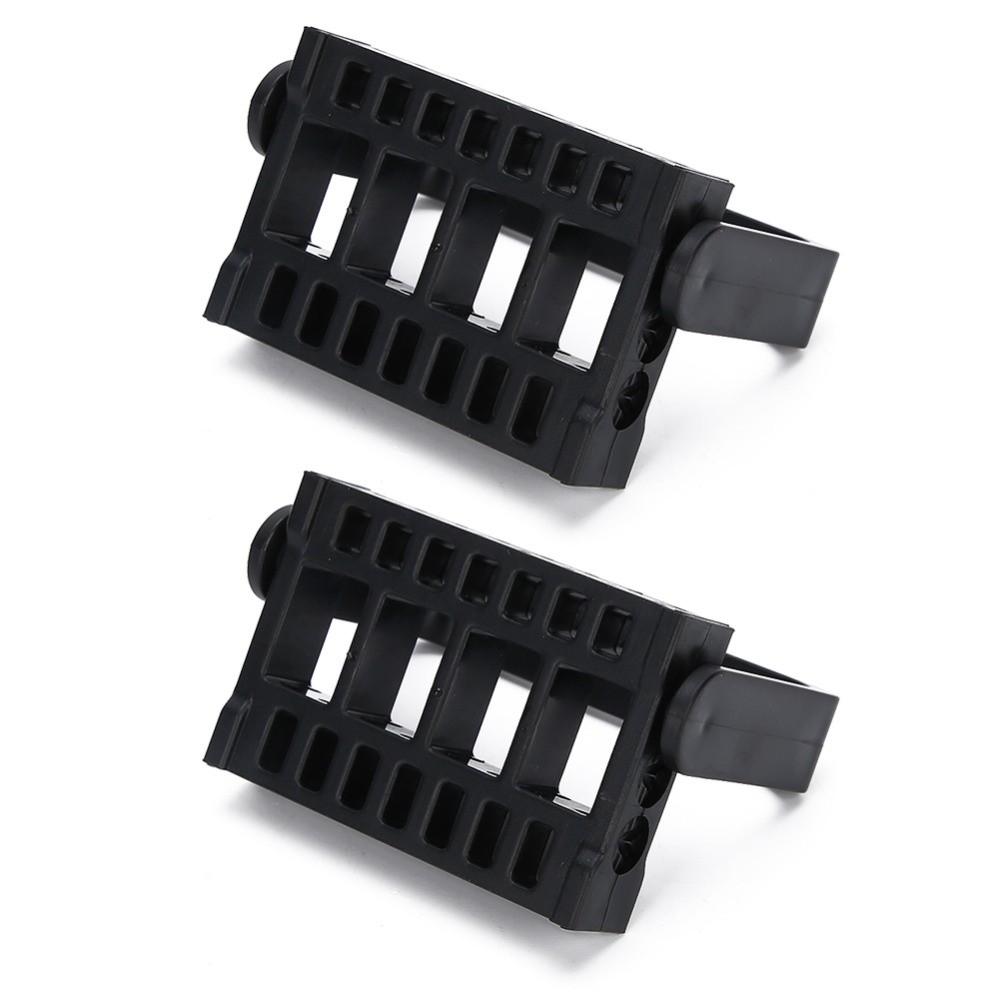 2PCS 16-Hole Drill Bit Organizer ABS Nail Tool Holder Manicure Display Rack Professional Salon Use