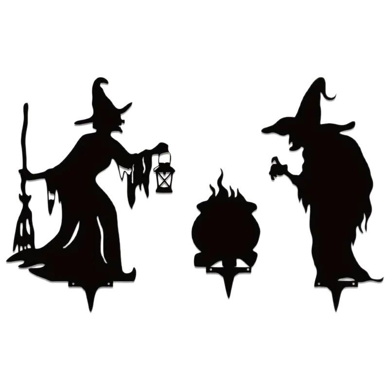 Cross-Border Halloween Yard Sign Metal Decoration Stake