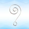 50 Pcs Metal S Shaped Hooks Steel Wreath Hangers Nament Christmas Tree Decor Supplies Holiday Accessories Festive Event