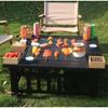 Zhishi Outdoor Multifunctional Fire Pit BBQ Table