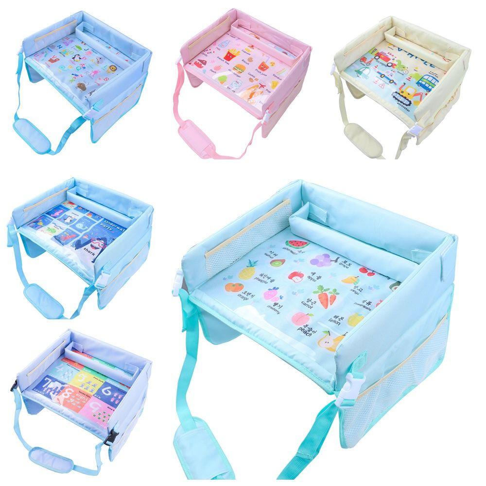 PVC Baby Car Seat Tray Snack Tray Car Tray Table Kids Toy Holder Desk  Car Storage Organizer