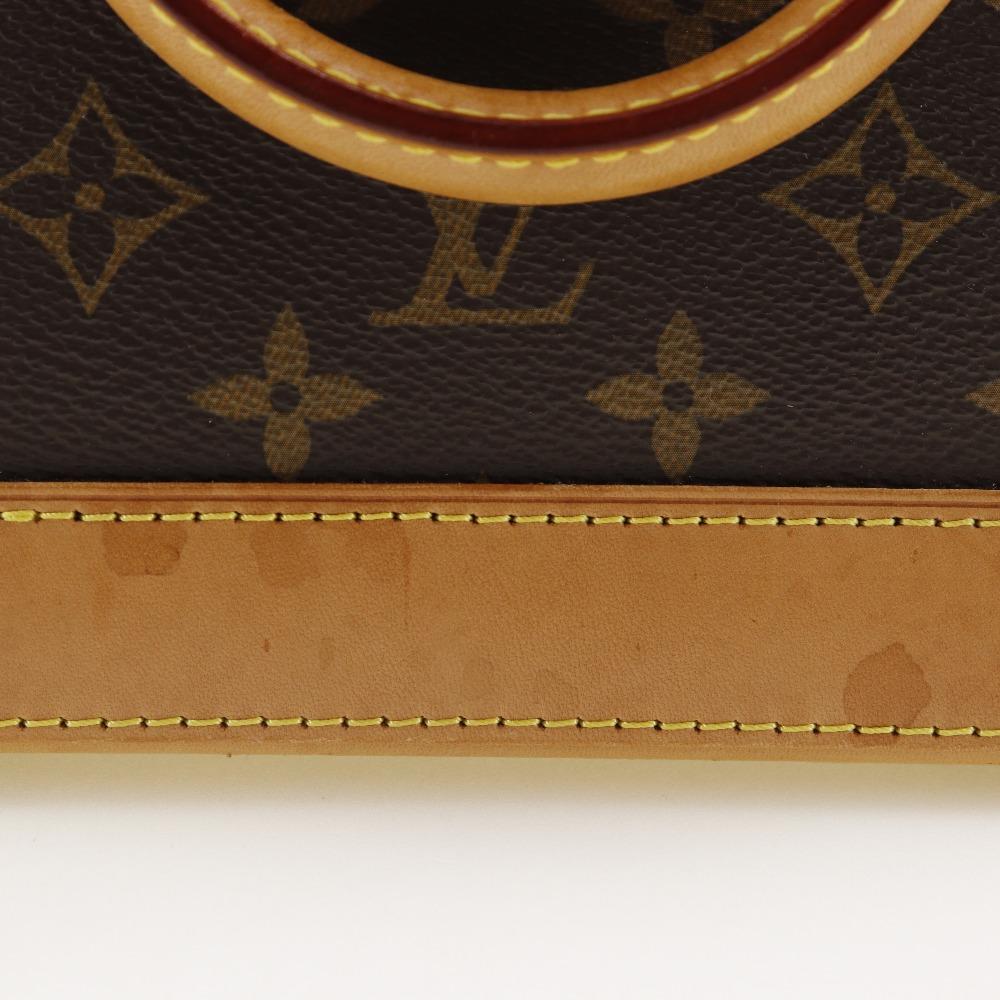 Louis Vuitton Alma BB Handbag M53152 2WAYShoulder Brown Monogram Canvas Women Used