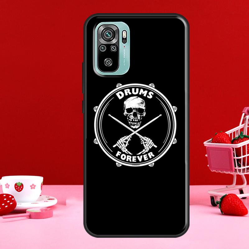 

Чехол для музыкального инструмента Drum для Xiaomi Redmi Note 11 Pro Note 10 9 8 Pro 11S 9S 10S Чехол для Redmi 10 9 9A 9C 9T Redmi Note 11