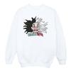 Womens/Ladies Villains Crazy Cruella De Vil Sweatshirt