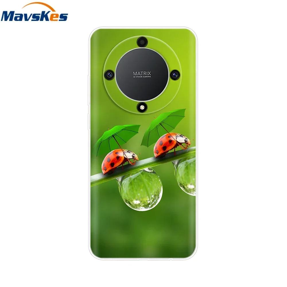 For Honor X9b Phone Cover Lovely High Quality Case for Honor X9b 5G HonorX9b Camera Protection Soft Silicone Lightweight Shells