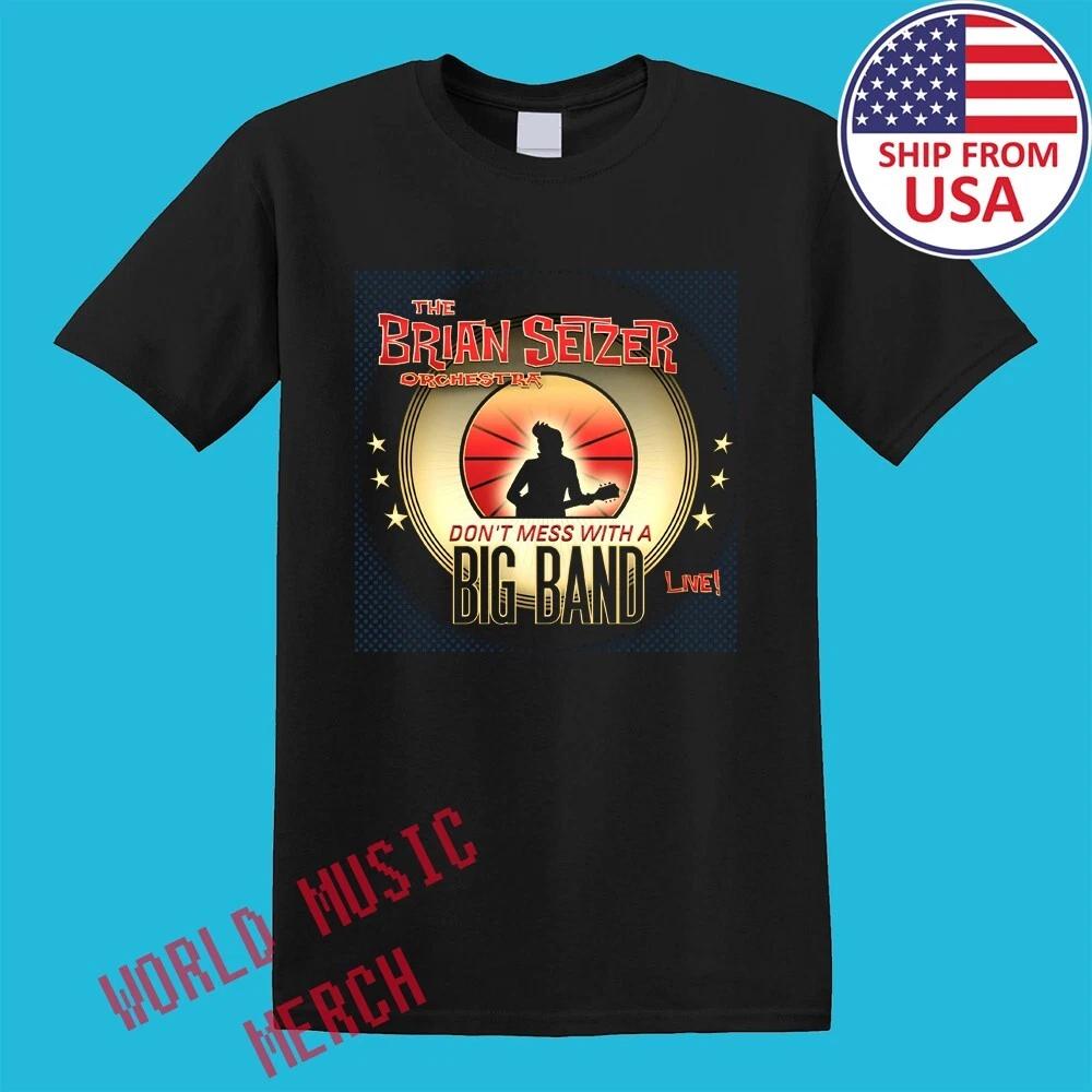 Brian Setzer Don t Mess Men s Black Size S-5XL S